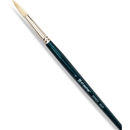 Light Gray Art Spectrum Brush Series 900 Interlocked Hog Bristle - Round Size - 4 Paint Brushes
