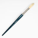 White Smoke Art Spectrum Brush Series 900 Interlocked Hog Bristle - Round Size - 12 Paint Brushes