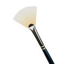 Light Gray Art Spectrum Brush Series 900 Interlocked Hog Bristle - Fan  Size - 2 Paint Brushes