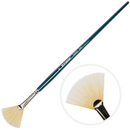 Light Gray Art Spectrum Brush Series 900 Interlocked Hog Bristle - Fan  Size - 6 Paint Brushes