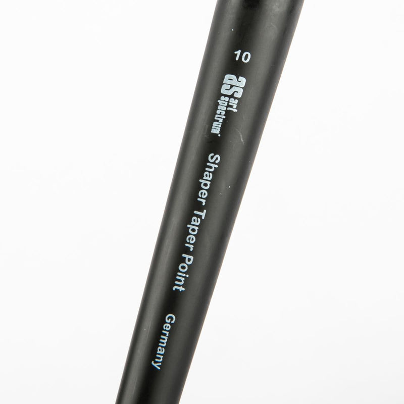 White Smoke Art Spectrum Shaper - Taper Point Size - 10 Paint Brushes