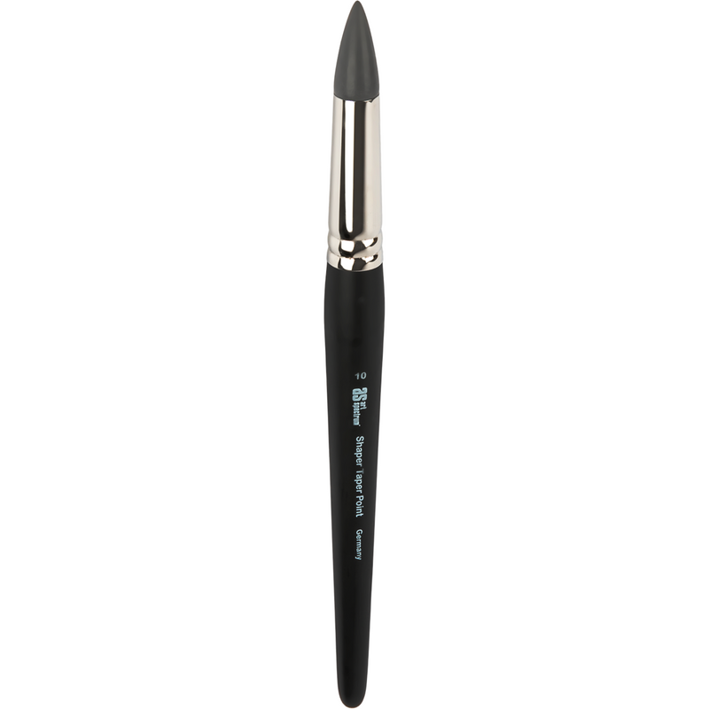 Dark Slate Gray Art Spectrum Shaper - Taper Point Size - 10 Paint Brushes