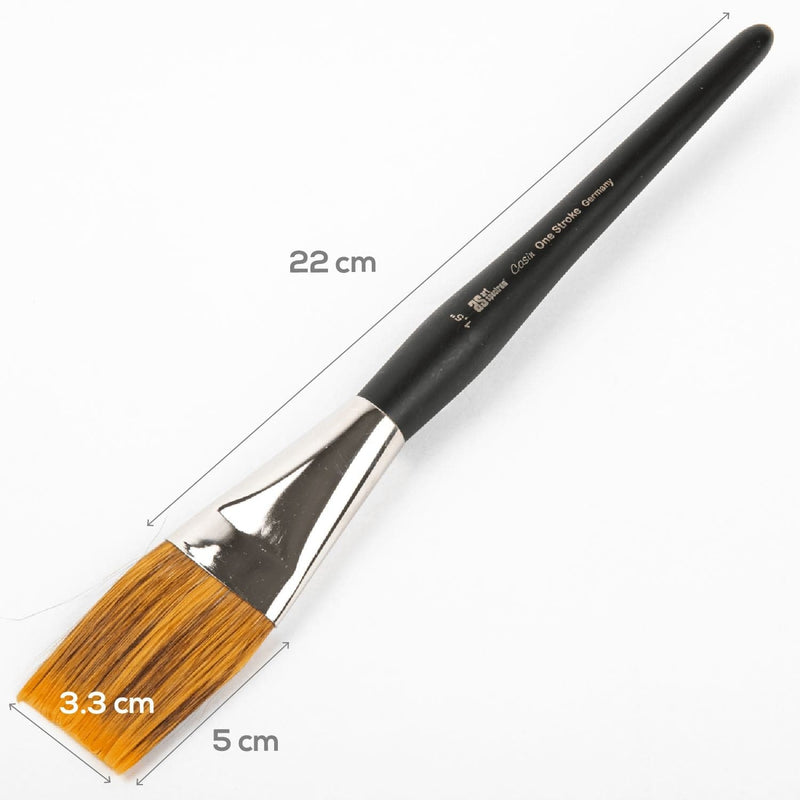 Dark Olive Green Art Spectrum Brush Casin One Stroke Size - 1.5" Paint Brushes