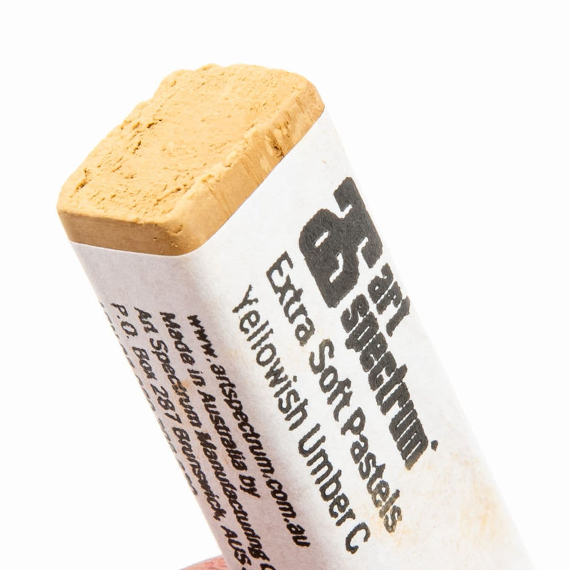 Antique White Art Spectrum  Extra Soft Square Pastel Yellowish Umber C 510C Pastels & Charcoal
