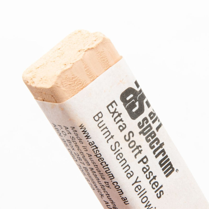 Antique White Art Spectrum  Extra Soft Square Pastel Burnt Sienna Yellowish A 585A Pastels & Charcoal
