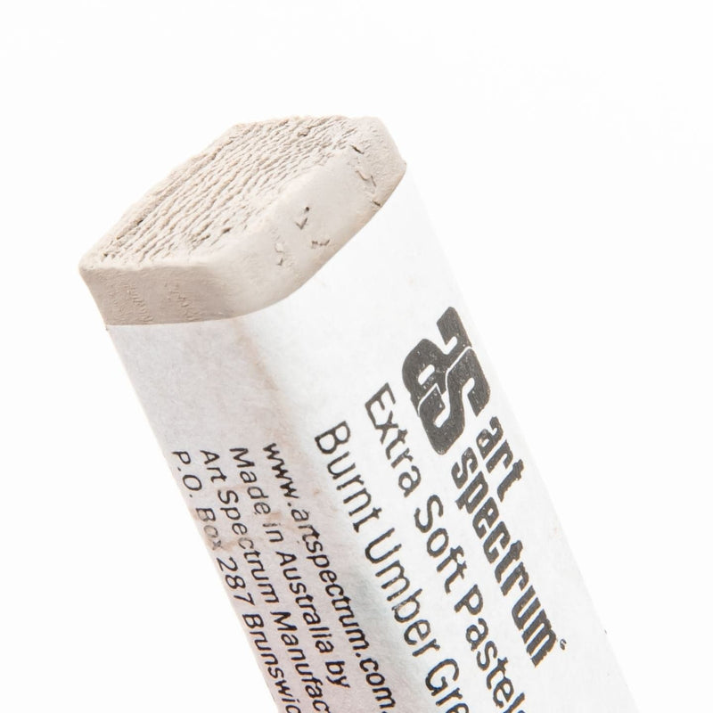 Light Gray Art Spectrum  Extra Soft Square Pastel Burnt Umber Greyish B 600B Pastels & Charcoal
