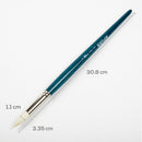 White Smoke Art Spectrum Series 950 Stiff Synthetic Brush Round Size - 10 Paint Brushes