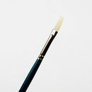 White Smoke Art Spectrum Series 950 Stiff Synthetic Brush Flat Size - 2 Paint Brushes