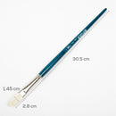 White Smoke Art Spectrum Series 950 Stiff Synthetic Brush Filbert Size - 8 Paint Brushes