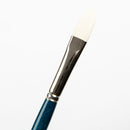 White Smoke Art Spectrum Series 950 Stiff Synthetic Brush Filbert Size - 8 Paint Brushes