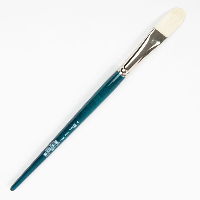 Snow Art Spectrum Series 950 Stiff Synthetic Brush Filbert Size - 10 Paint Brushes