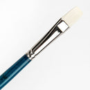 White Smoke Art Spectrum Series 950 Stiff Synthetic Brush Bright Size - 8 Paint Brushes
