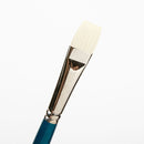 White Smoke Art Spectrum Series 950 Stiff Synthetic Brush Bright Size - 10 Paint Brushes