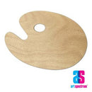 Tan Art Spectrum  Wooden Palette (Kidney Shape) 5Mm - 23X30cm Paint Palettes