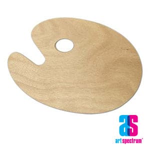 Art Spectrum  Wooden Palette (Kidney Shape) 5Mm - 23X30cm