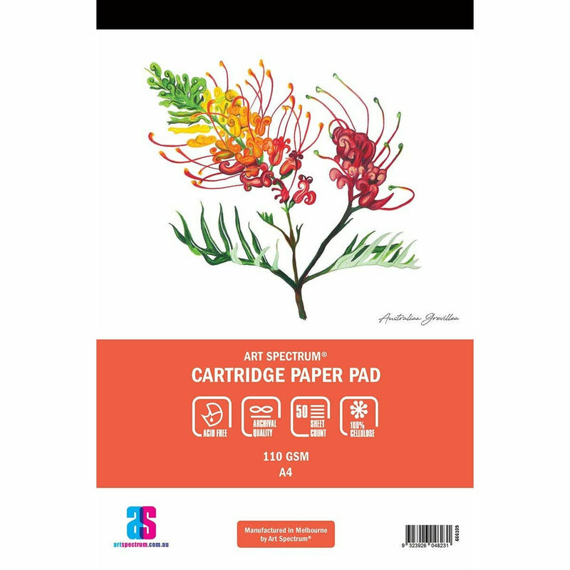 Tomato Art Spectrum  Cartridge Pad A4 110GSM - 50 Sheets Pads