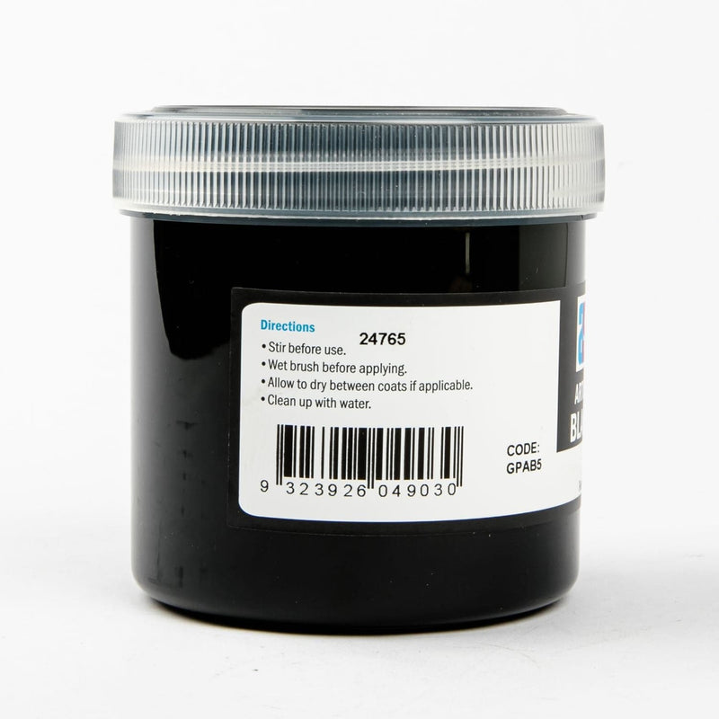 White Smoke Art Spectrum  500mL Artists' Quality Gesso - Black Acrylic Paints