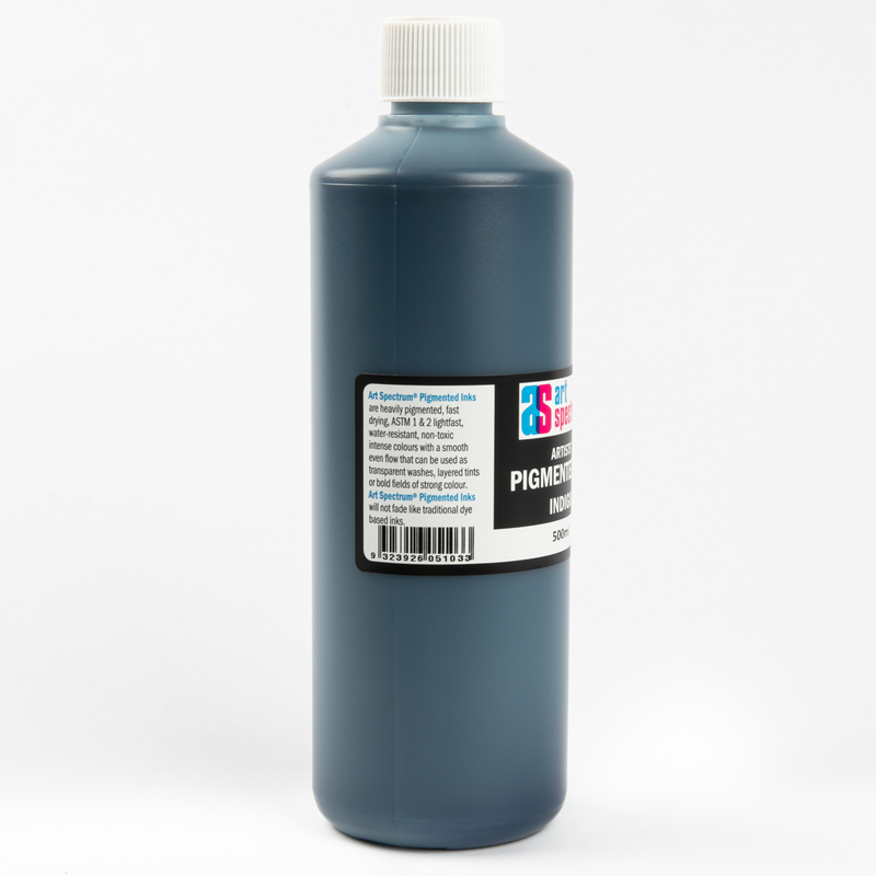 Dark Slate Gray Art Spectrum  Pigmented Ink 500mL Indigo Inks