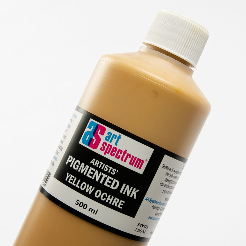 Beige Art Spectrum  Pigmented Ink 500mL Yellow Ochre Inks