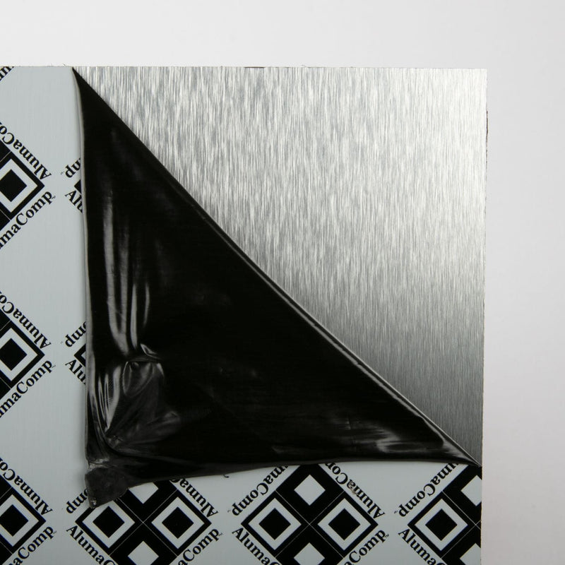 Gray Alumacomp  Aluminium Panel 12 X 16" Canvas and Painting Surfaces