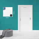 Steel Blue 30 x 30 inches Eraldo Di Paolo Gallery Wrapped Stretched Canvas Canvas and Painting Surfaces