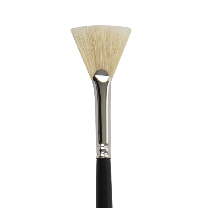 Artist First Choice Brush Fan Hog Hair Size 6