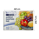 Art Studio  360gsm Acrylic Painting Pad A3  10 Sheets
