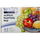 Art Studio  360gsm Acrylic Painting Pad A3  10 Sheets