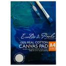 Midnight Blue Eraldo Di Paolo Canvas Pad 250gsm A4 10 Sheets Pads