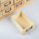 Light Gray Urban Crafter Wooden 20 Drawer Storage Box 31 x 10 x 22cm Boxes