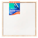 White Smoke 14 x 14 Inches Eraldo Di Paolo Stretched Canvas with Wood Frame Canvas and Painting Surfaces