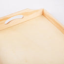 Bisque Urban Crafter Rectangular Wooden Tray 35.5x28.6x6.6cm Trays