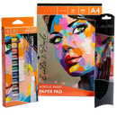 Chocolate Eraldo di Paolo Acrylic Painting Starter Pack Acrylic Paints