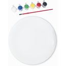 White Smoke Art Star Christmas Paint Your Own Santa Plate Christmas