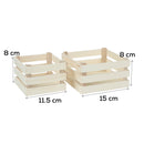 Light Gray Urban Crafter Plywood Crates Set Of 2 Wood Crafts