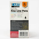 Dark Slate Gray The Art Studio Graphic Pro 0.5mm Fine Line Pens (6 Pack) Pens and Markers