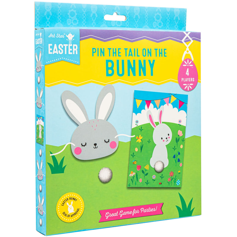 Yellow Green Art Star Easter Pin The Tail On The Bunny Kit Easter