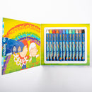 Gold Tim & Tess Washable Crayons (12 Pack) Kids Crayons