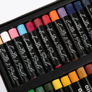 Black Eraldo di Paolo Water Soluble Oil Pastels 24 colours Pastels & Charcoal