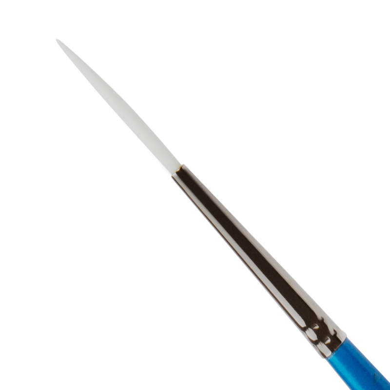 Eraldo di Paolo White Taklon Brush Liner  Size 0