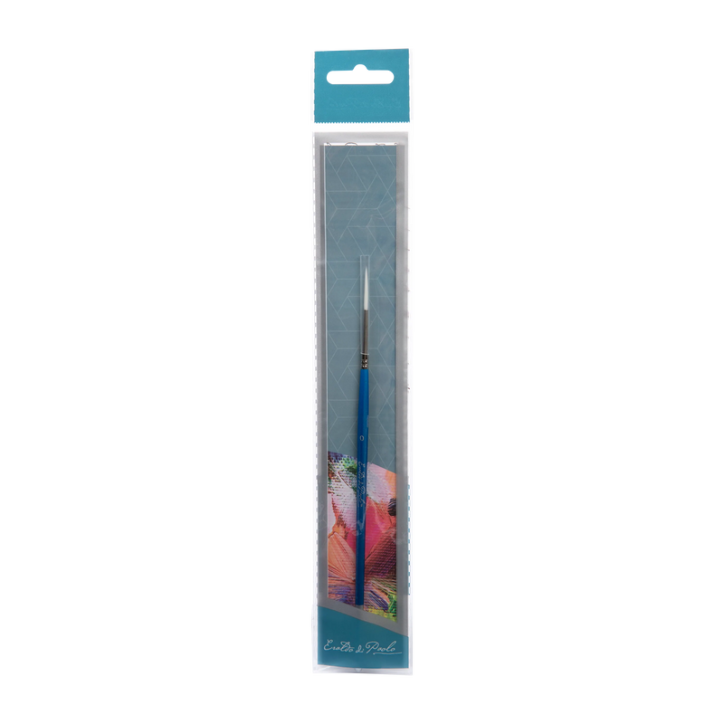 Eraldo di Paolo White Taklon Brush Liner  Size 0