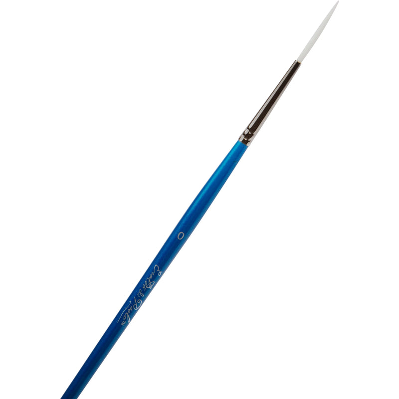 Eraldo di Paolo White Taklon Brush Liner  Size 0