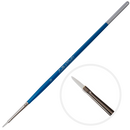 Eraldo di Paolo White Taklon Brush Filbert Size  0