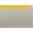 Dark Gray Art Studio Drawing Block Pad 185gsm A3 25 Sheets Drawing Pads