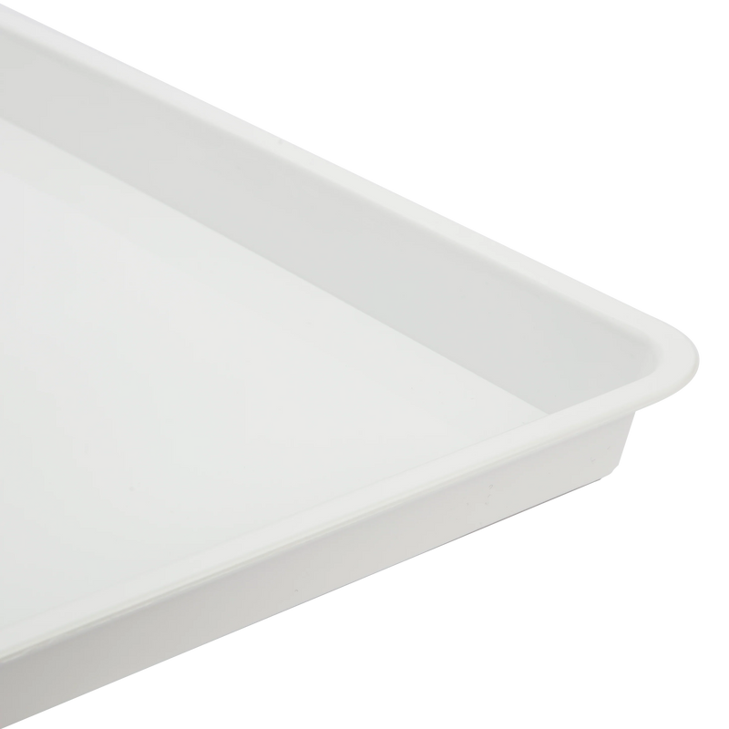 Light Gray Art Studio Plastic Artist Paint Tray 33x45x2cm Paint Palettes