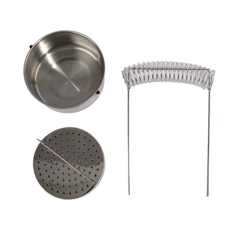 Dim Gray Art Studio Aluminium Brush Washer Painting Accessories