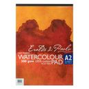 Brown Eraldo Watercolour Pad A2 Hot Pressed 300gsm 10sht Pads