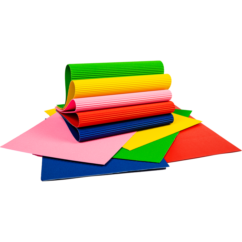 Art Star A4 250gsm Corrugated Card Assorted Colours 10 Sheets