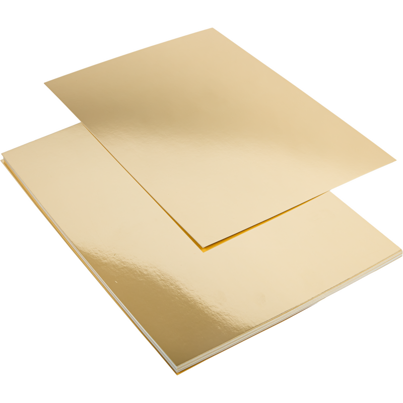 Wheat Art Star A4 250gsm Gold Card 15 Sheets Kids Paper and Pads