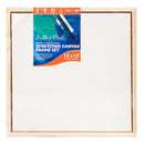 Dark Slate Blue 12 x 12 Inches Eraldo Di Paolo Stretched Canvas with Wood Frame Canvas and Painting Surfaces